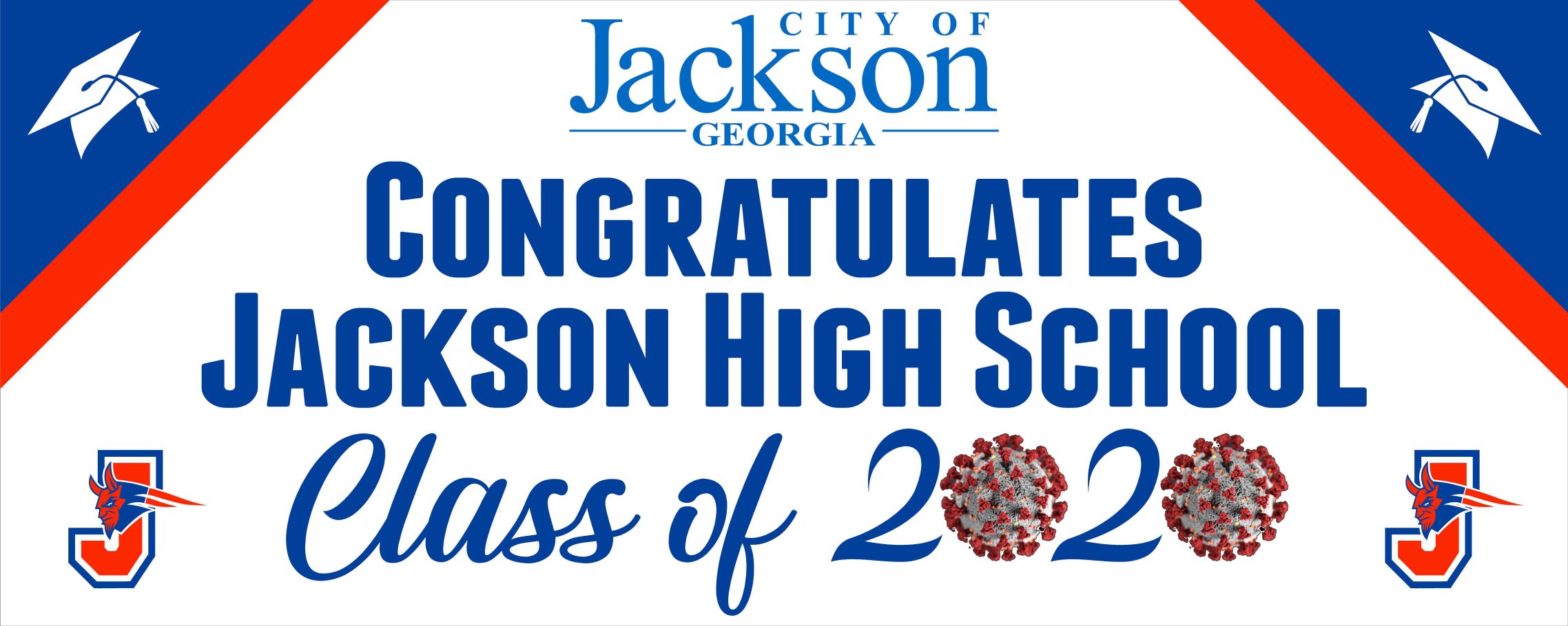 City of Jackson honors JHS seniors with banner
